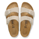 Birkenstock Arizona Womens Sandal Suede-Oyster 8