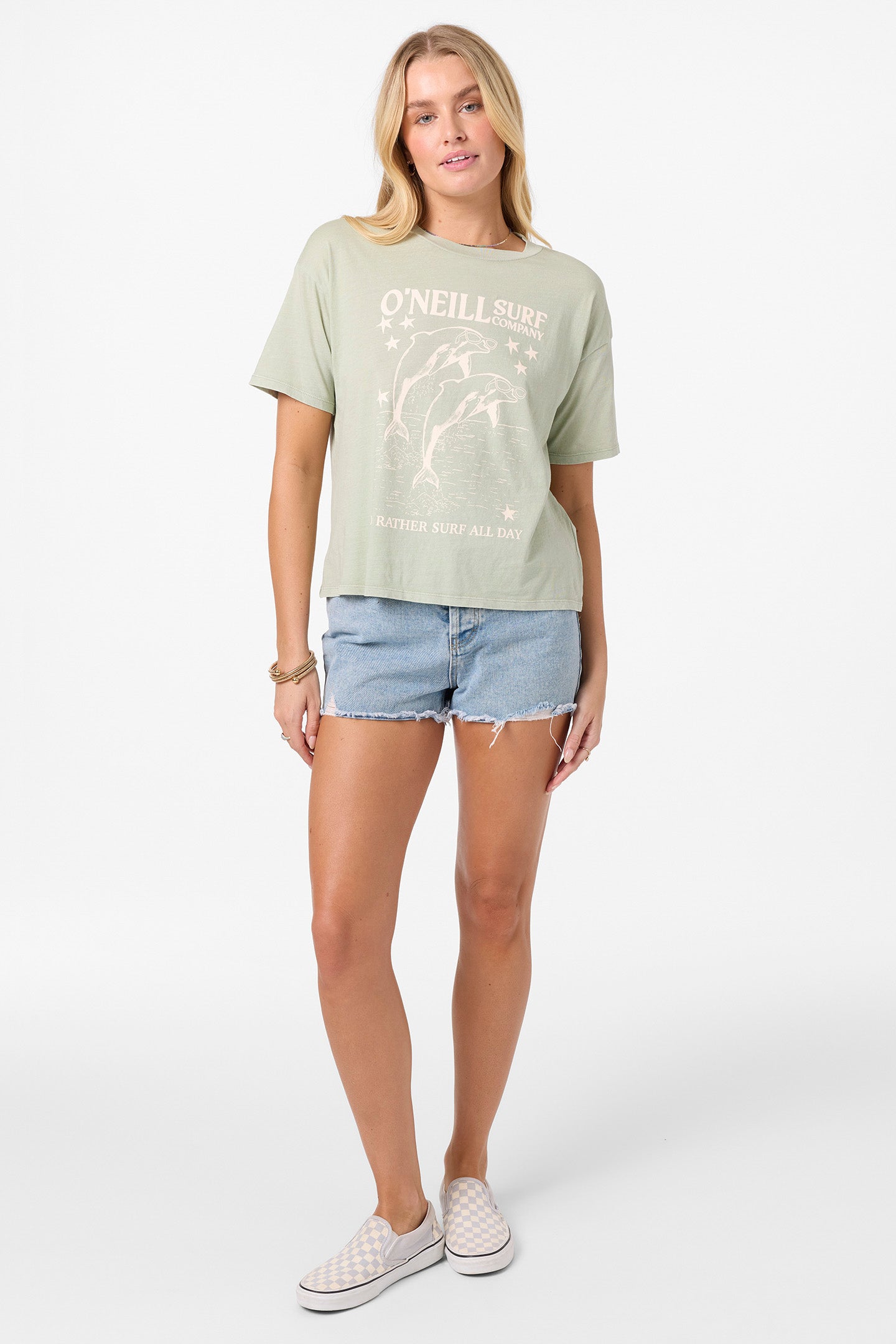 O'NEILL TWINNING EASY TEE DSG-Desert Sage XS