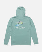 Salty Crew Surface Hood Sunshirt Seaside Heather L