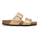 Birkenstock Sydney Luxe Buckle Womens Sandal Birko-Flor-Patent Sand 10