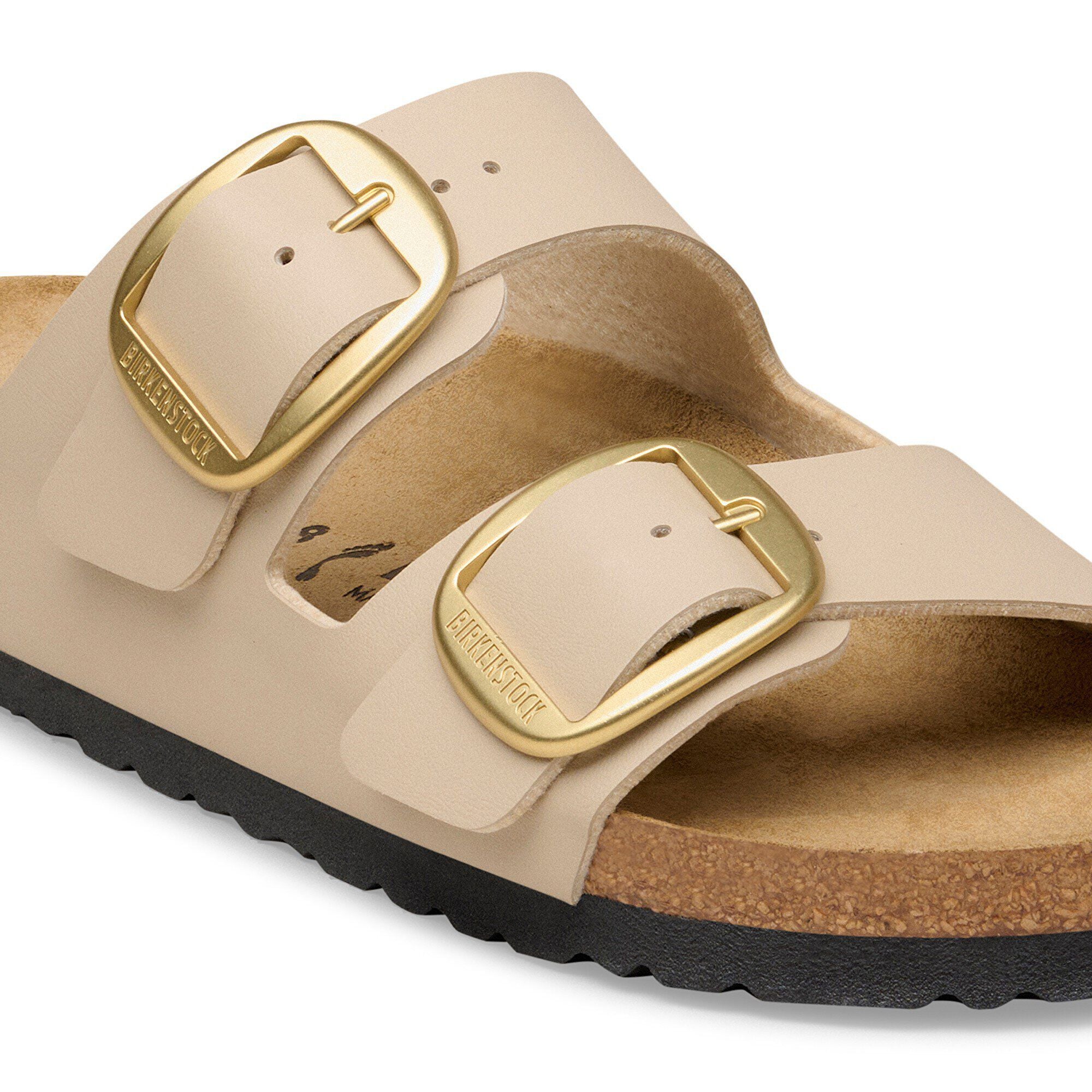 Birkenstock Arizona Big Buckle Womens Sandal Birko-Flor-Sandcastle 9