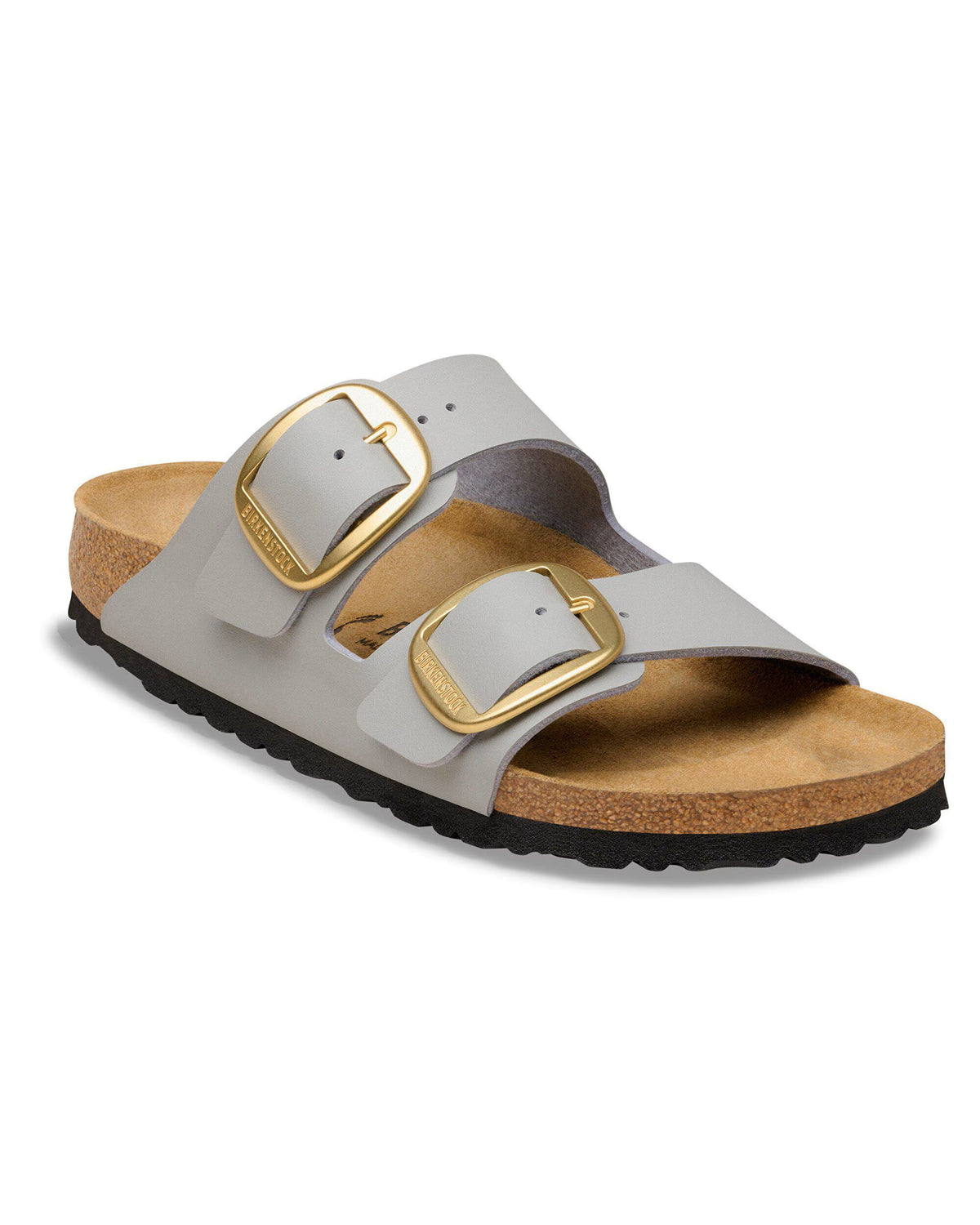 Birkenstock Arizona Big Buckle Womens Sandal Birko-Flor-Stone Coin 10