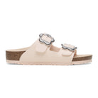 Birkenstock Arizona Flower Buckle Active EVA Girls Sandal Light Rose 1 Y