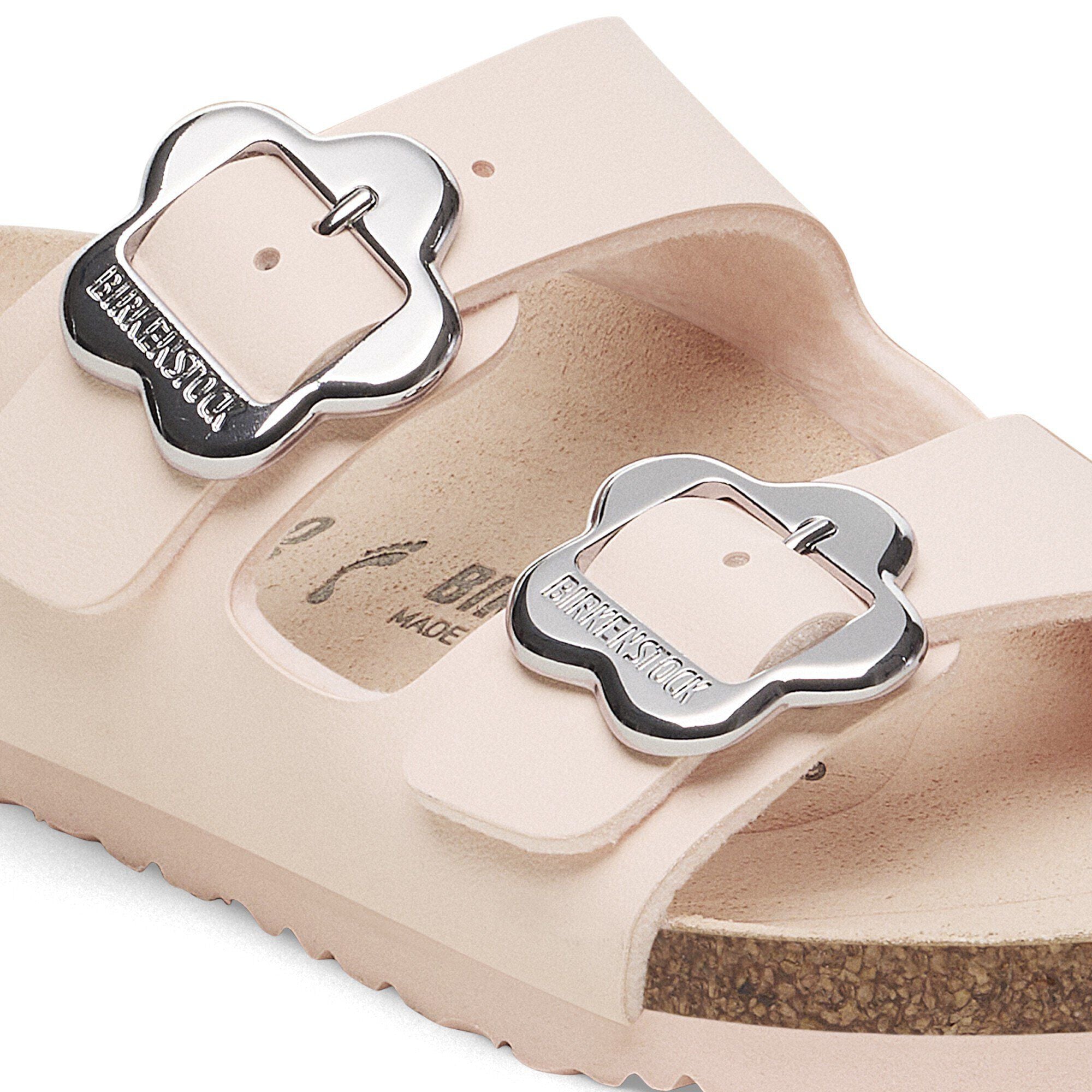Birkenstock Arizona Flower Buckle Active EVA Girls Sandal Light Rose 13 C