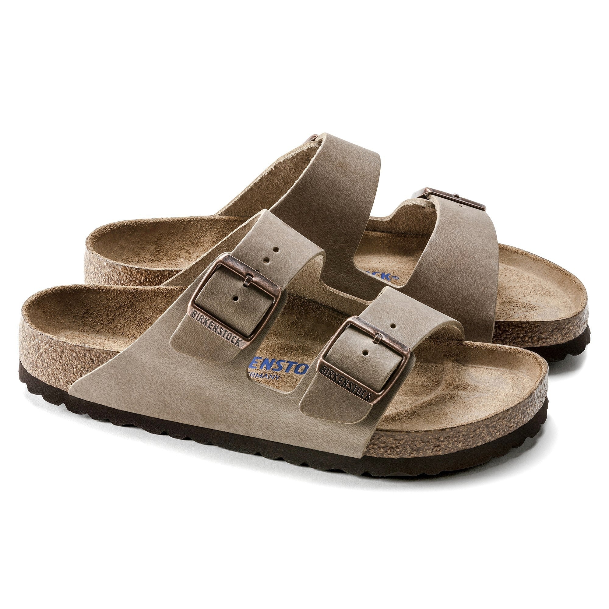 Birkenstock Arizona Big Buckle Womens Sandal Oiled Leather-Tobacco 7