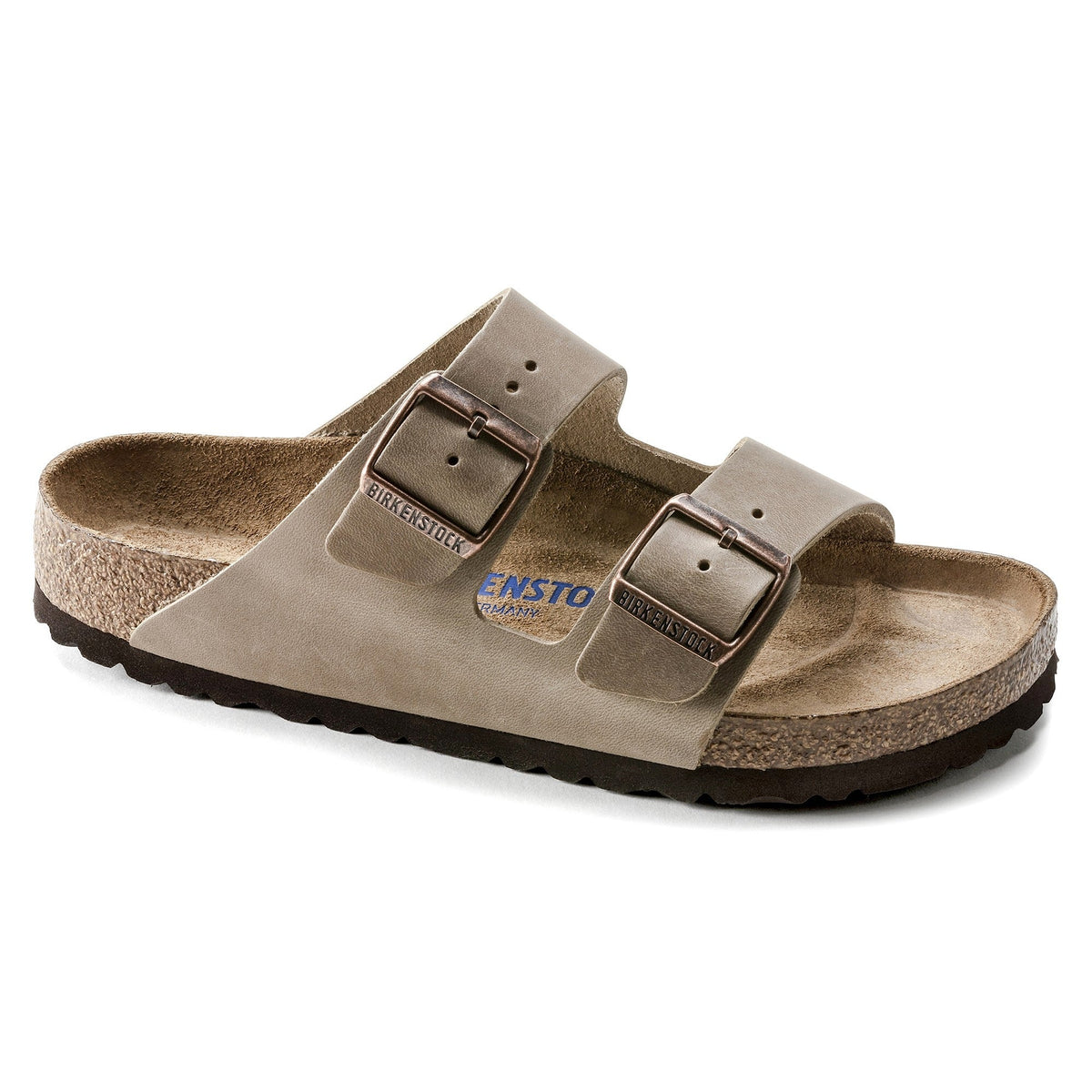 Birkenstock Arizona Big Buckle Womens Sandal Oiled Leather-Tobacco 5