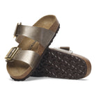 Birkenstock Sydney Luxe Buckle Womens Sandal Birko-Flor-Graceful Taupe 7