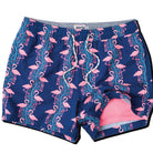 Party Pants 5" Flamingles STR Short  NavyBlue XXL
