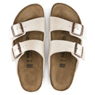 Birkenstock Arizona Womens Sandal Birko-Flor-Graceful Pearl White 8