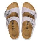 Birkenstock Arizona Womens Sandal Suede-Lavender Sky 8