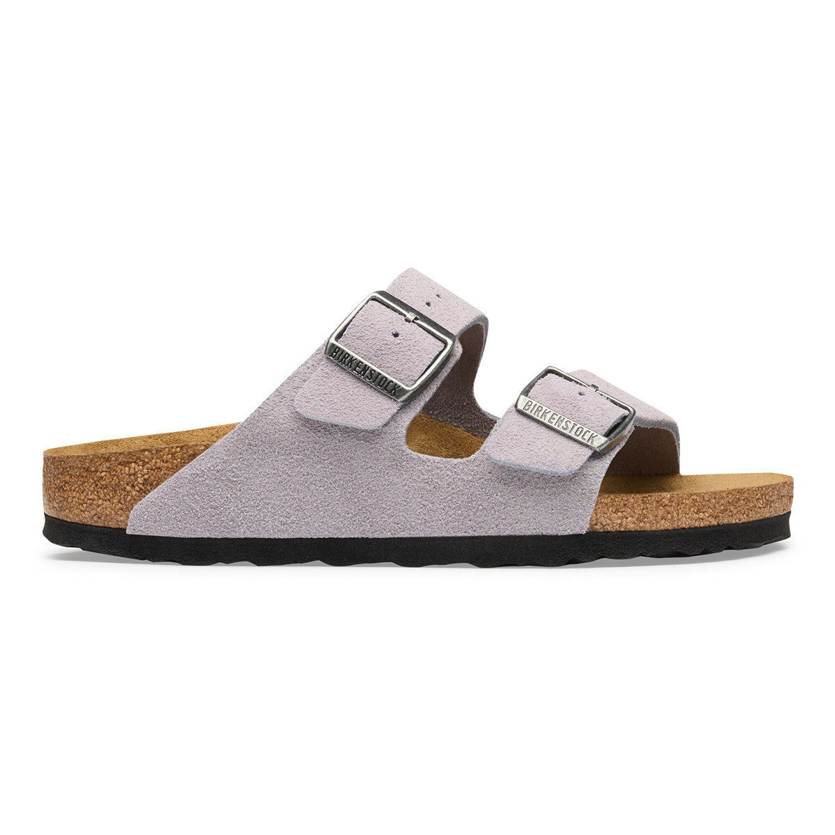 Birkenstock Arizona Womens Sandal Suede-Lavender Sky 8