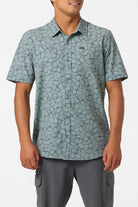 O'NEILL UPF SLUB RELAXED SS WVN SHIRT DSH L