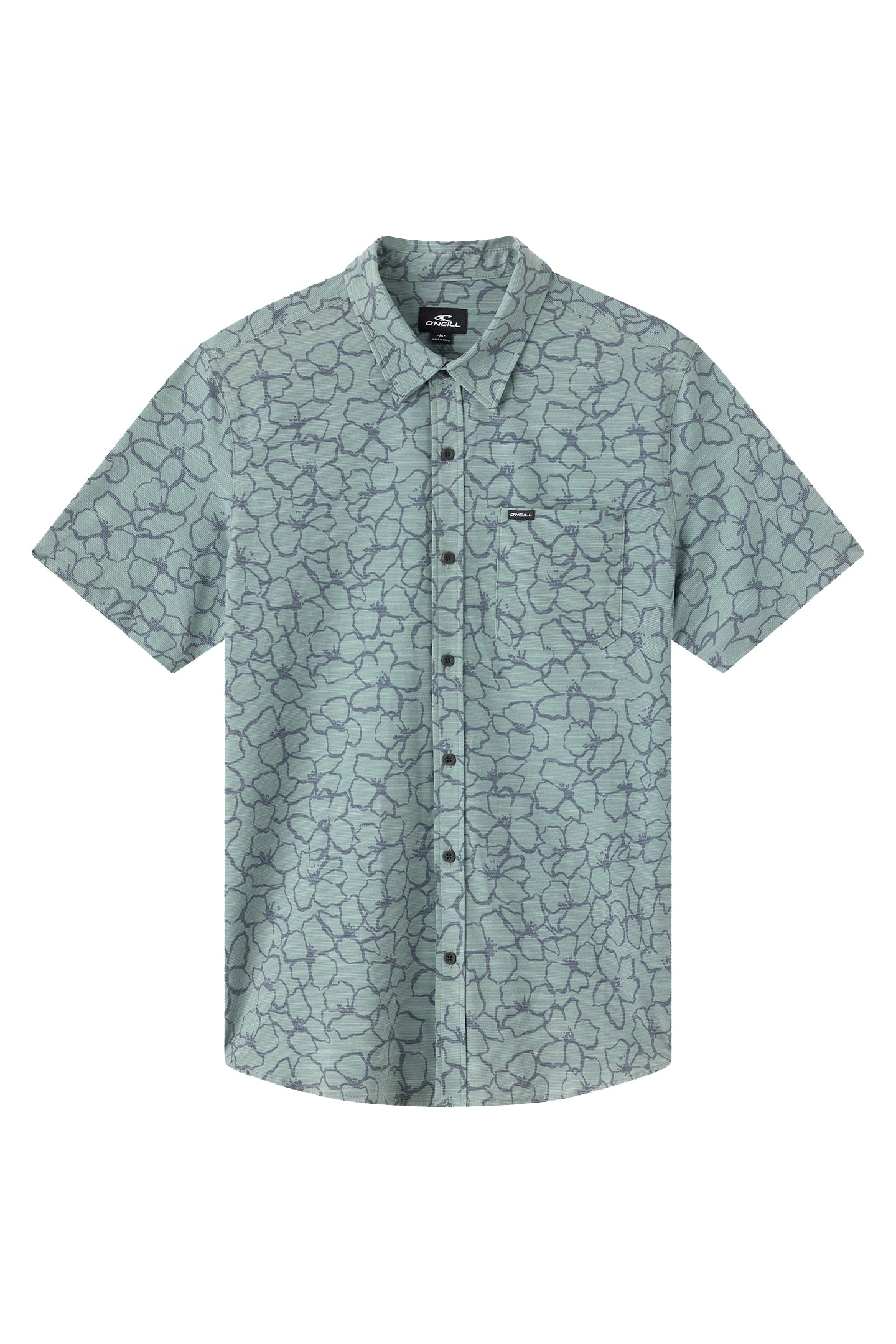 O'NEILL UPF SLUB RELAXED SS WVN SHIRT DSH L