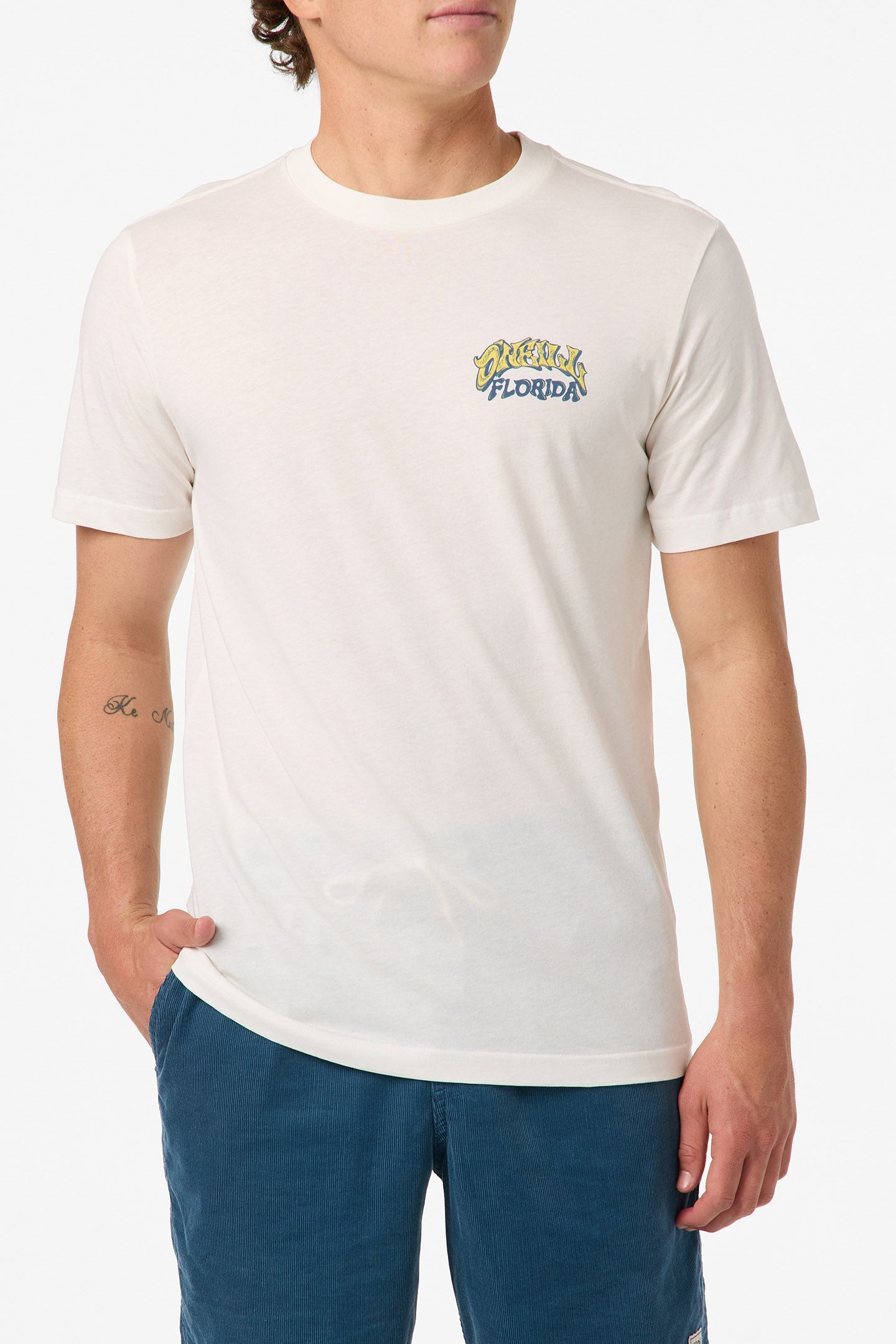 O'NEILL FLORIDA MAN CLASSIC SS TEE TOFU M