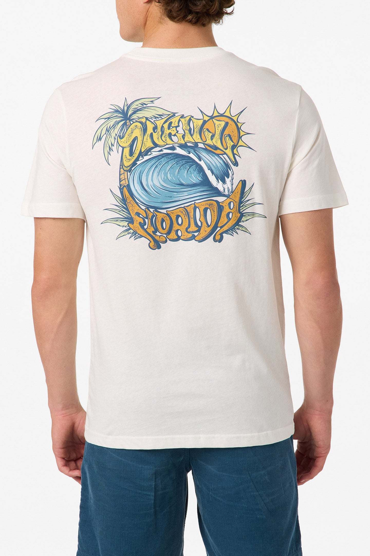 O'NEILL FLORIDA MAN CLASSIC SS TEE TOFU XL