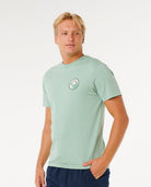 RIP CURL PACIFIC RINSE STACKED TEE 3237 - Aloe L
