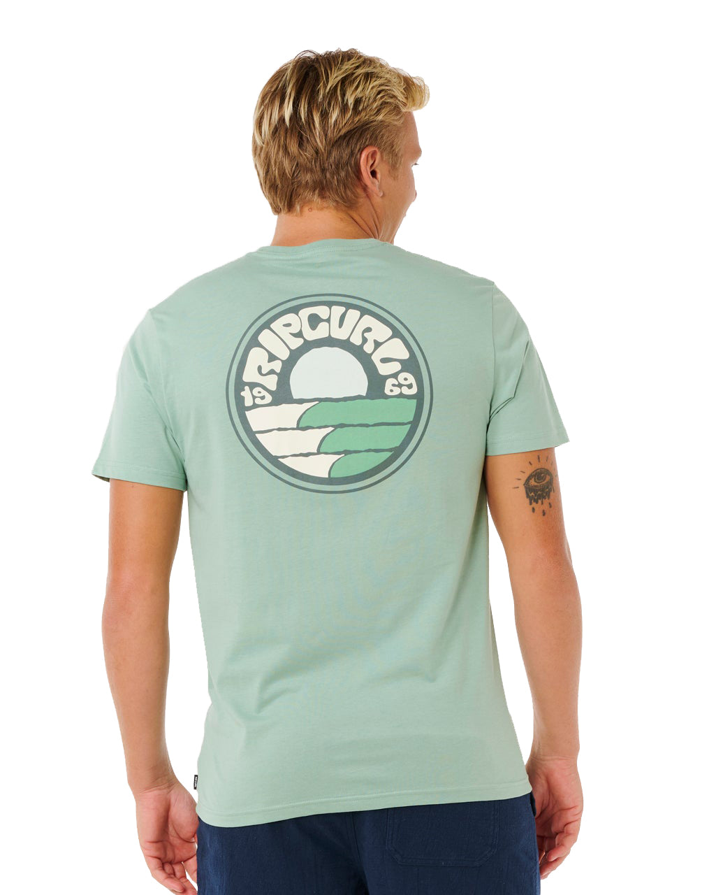 RIP CURL PACIFIC RINSE STACKED TEE