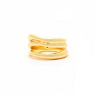 Pura Vida Palma Ring 5PK Gold 8