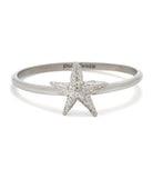 Pura Vida Sea Star Ring 5PK Silver 8