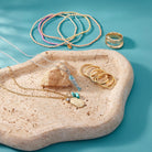 Pura Vida Allegra Charm Necklace 5PK Gold 0