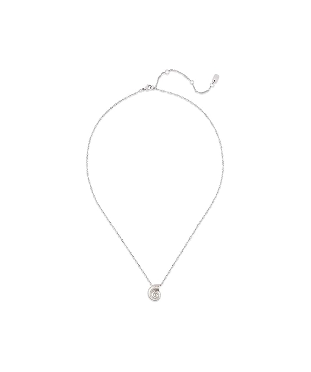 Pura Vida Seashell Pendant Necklace 5PK Silver 0
