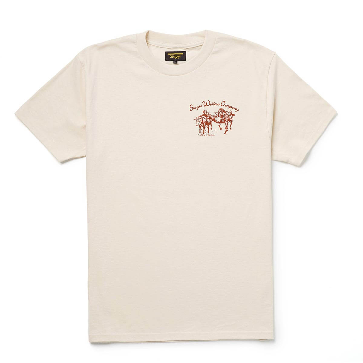 Seager Los Rios SS Tee VintageWhite L