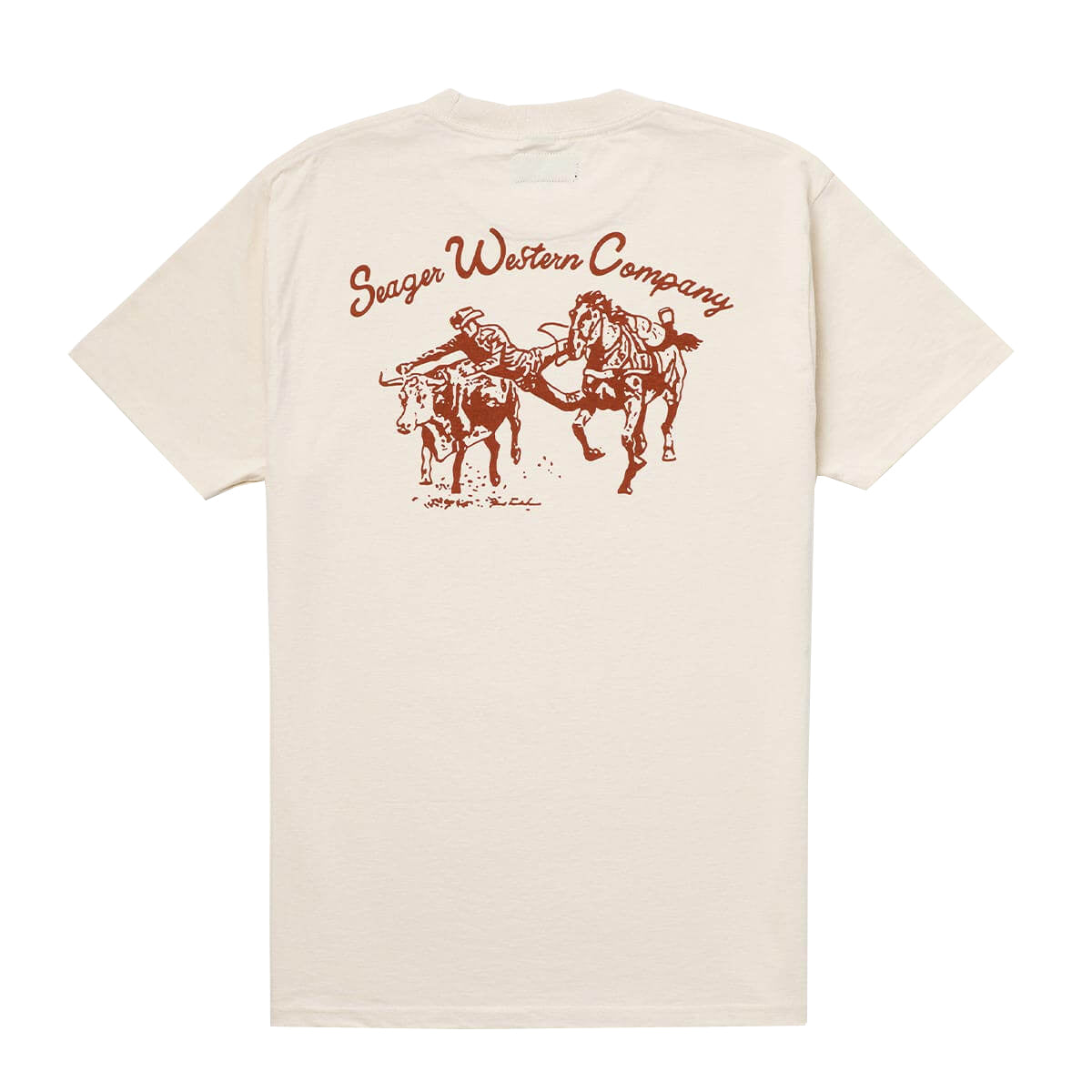 Seager Los Rios SS Tee VintageWhite XL