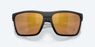 Costa Del Mar Pargo Sunglasses Black GoldMirror 580G