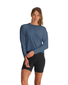 Free Fly Bamboo Shade Crossover Long Sleeve