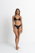 RHYTHM CLASSIC BRALETTE TOP BLK-BLACK 2S