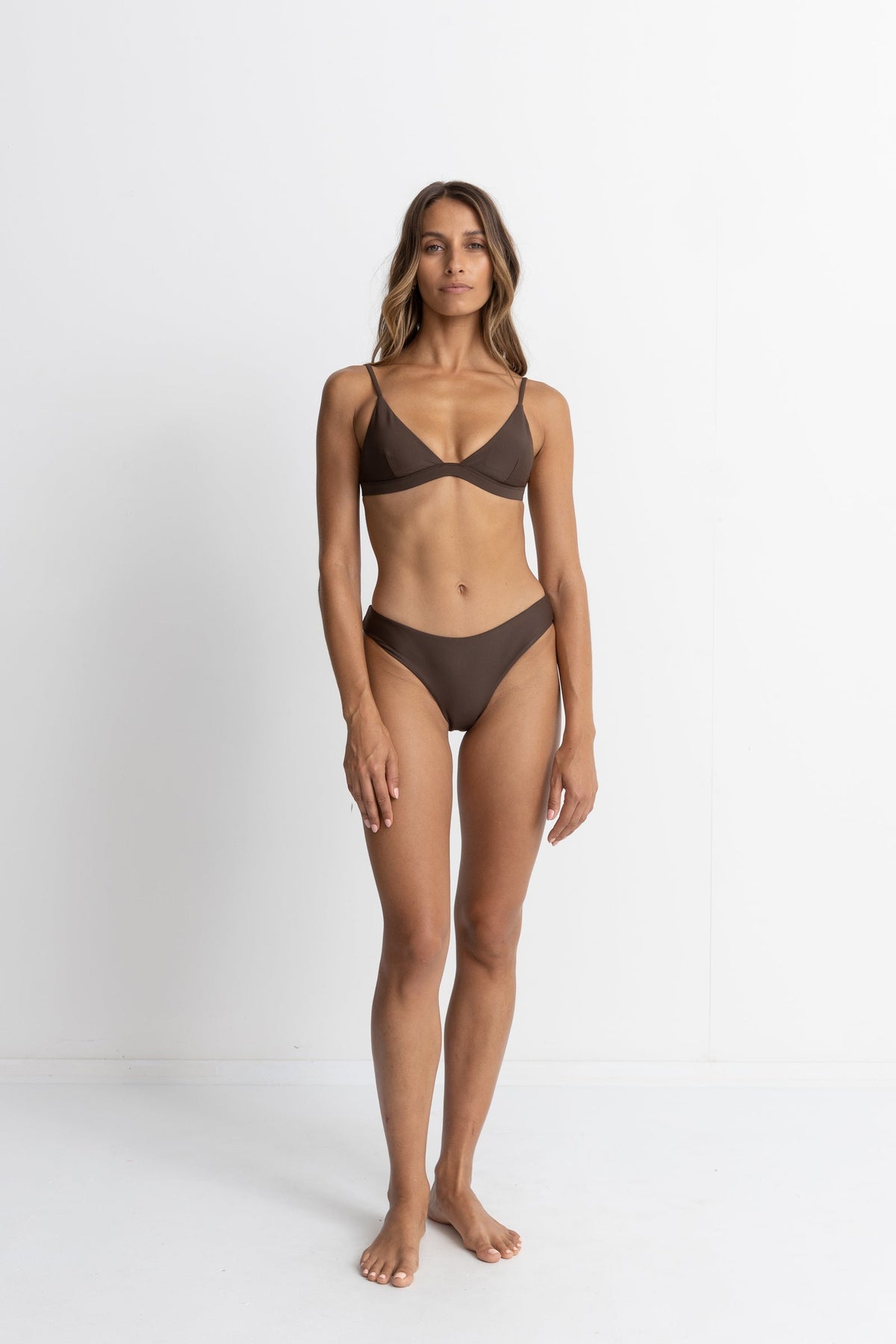 RHYTHM CLASSIC BRALETTE TOP CHO-CHOCOLATE 5XL