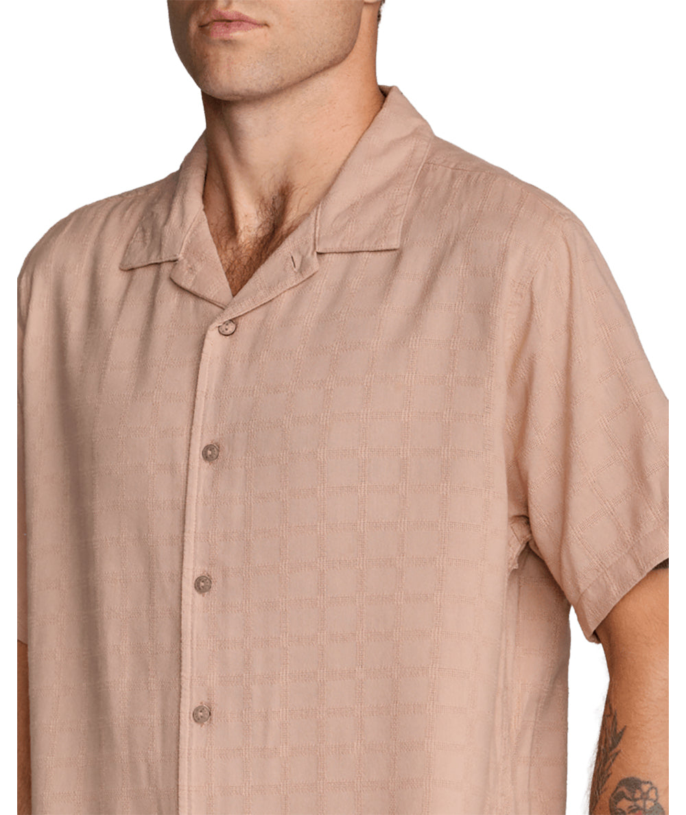 RVCA VACANCY SS PALE MAUVE PAL S