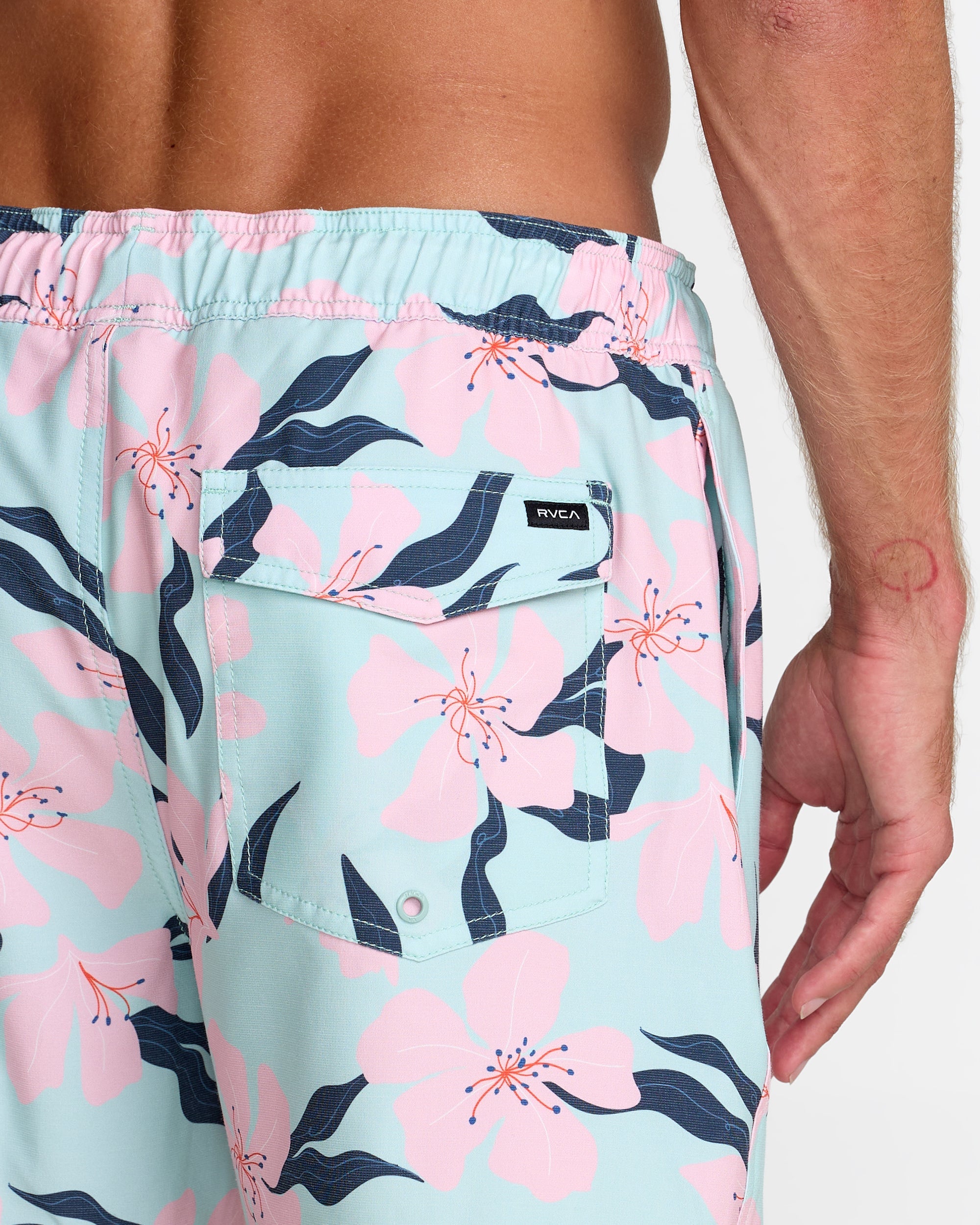 RVCA RESORT ELASTIC 16 BLUE HAZE BHZ S