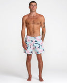 RVCA RESORT ELASTIC 16 BLUE HAZE BHZ L