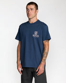 RVCA PALMGROVE MOODY BLUE MBL XL
