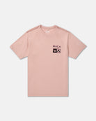 RVCA GLITCH SS PALE MAUVE PAL XXL
