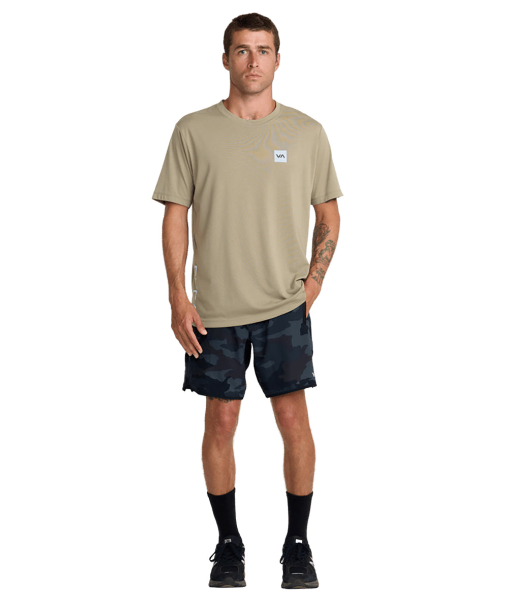 RVCA 2x SS Tee CVG-COVERT GREEN S