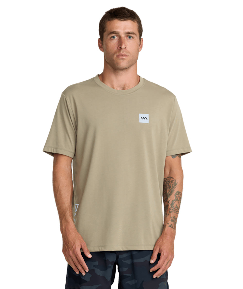 RVCA 2x SS Tee CVG-COVERT GREEN M
