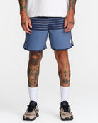 RVCA YOGGER HYBRID 17 MDY-MOODY BLUE L