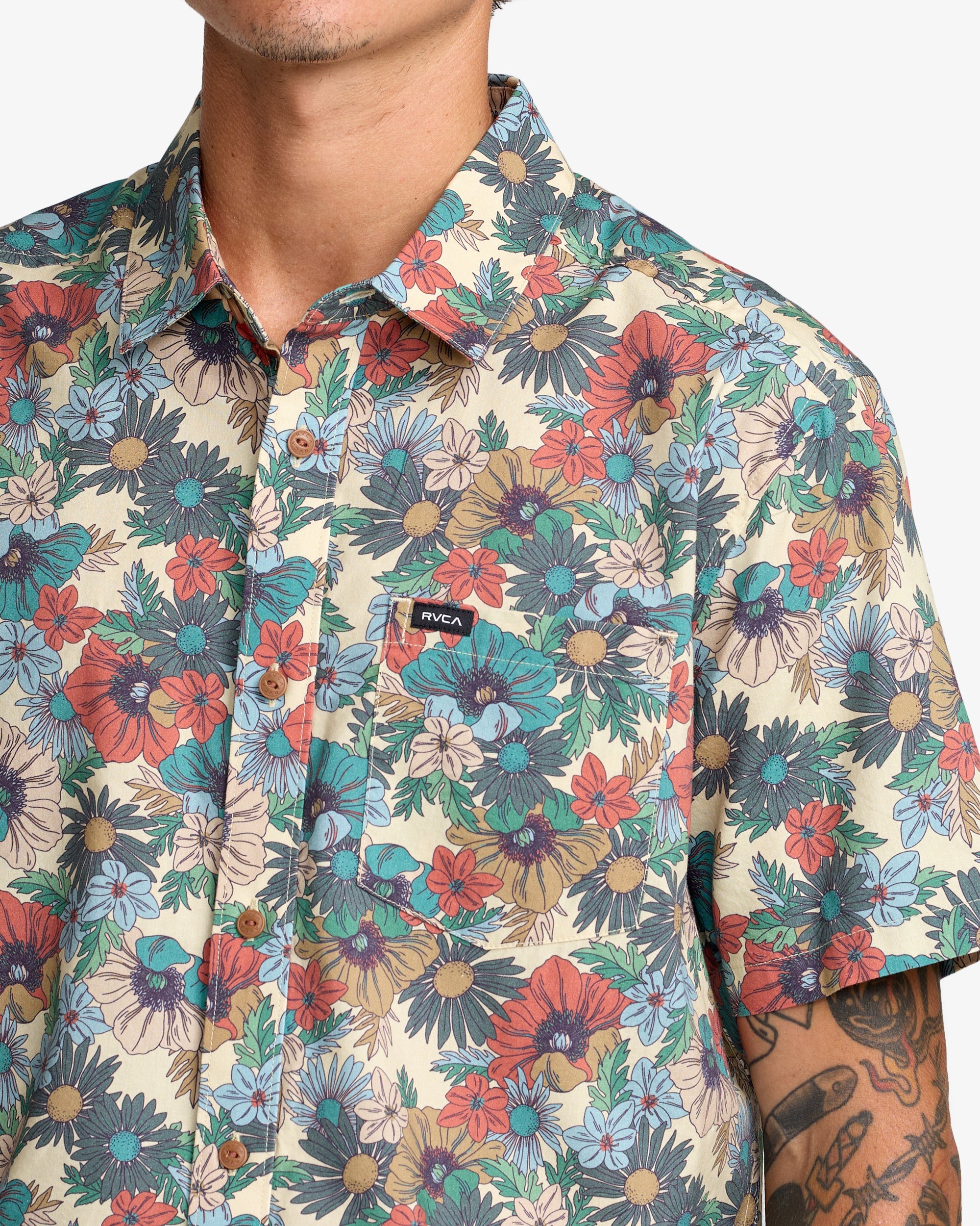 RVCA BOTANICAL SS CER-CERAMIC XL