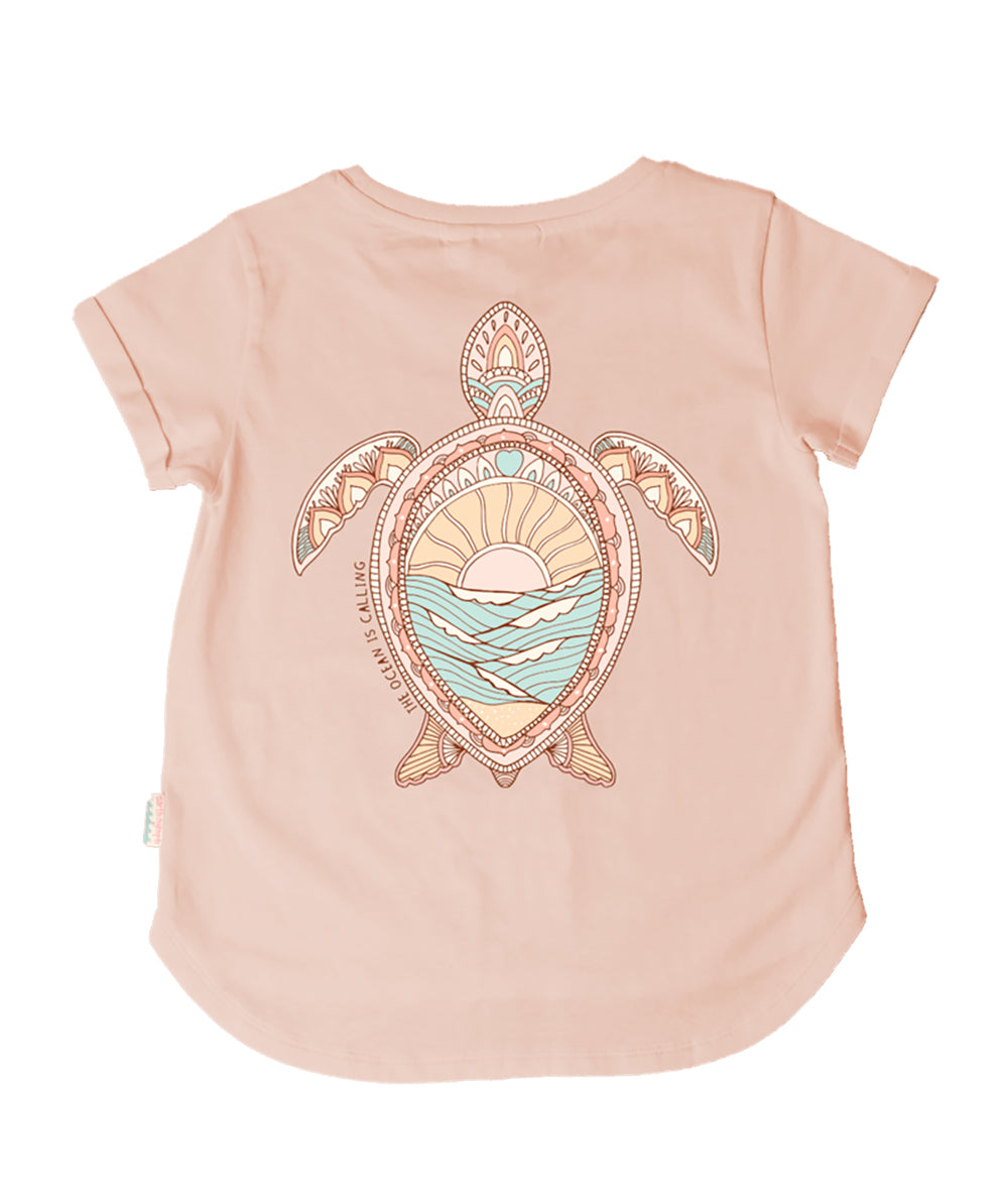 Tank Stream Scenic Turtle  LightCoral-Pompano 6