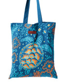 Sand Cloud Everyday Tote Reef Turtles OS