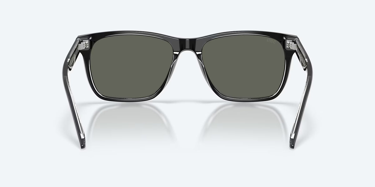 Costa Del Mar Gravels Polarized Sunglasses Black Gray 580G