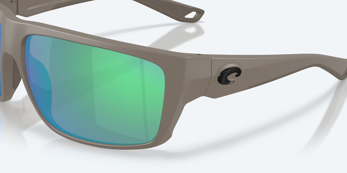 Costa Del Mar Fly Line Polarized Sunglasses MatteOliveShale GreenMirror 580G