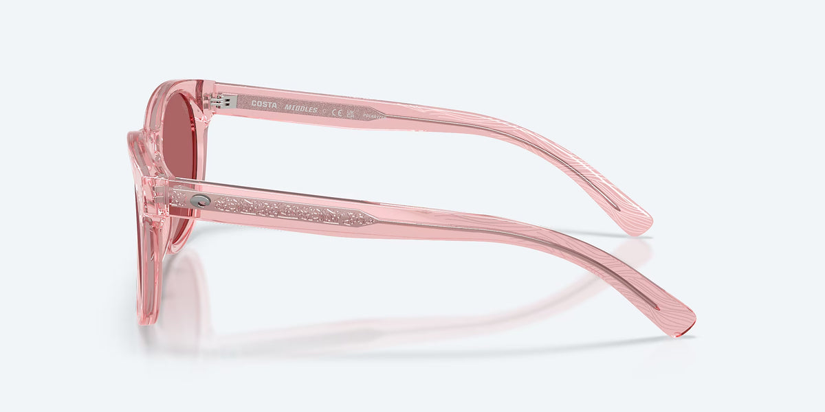 Costa Del Mar Middles Polarized Sunglasses SunsetBlush Rose 580G