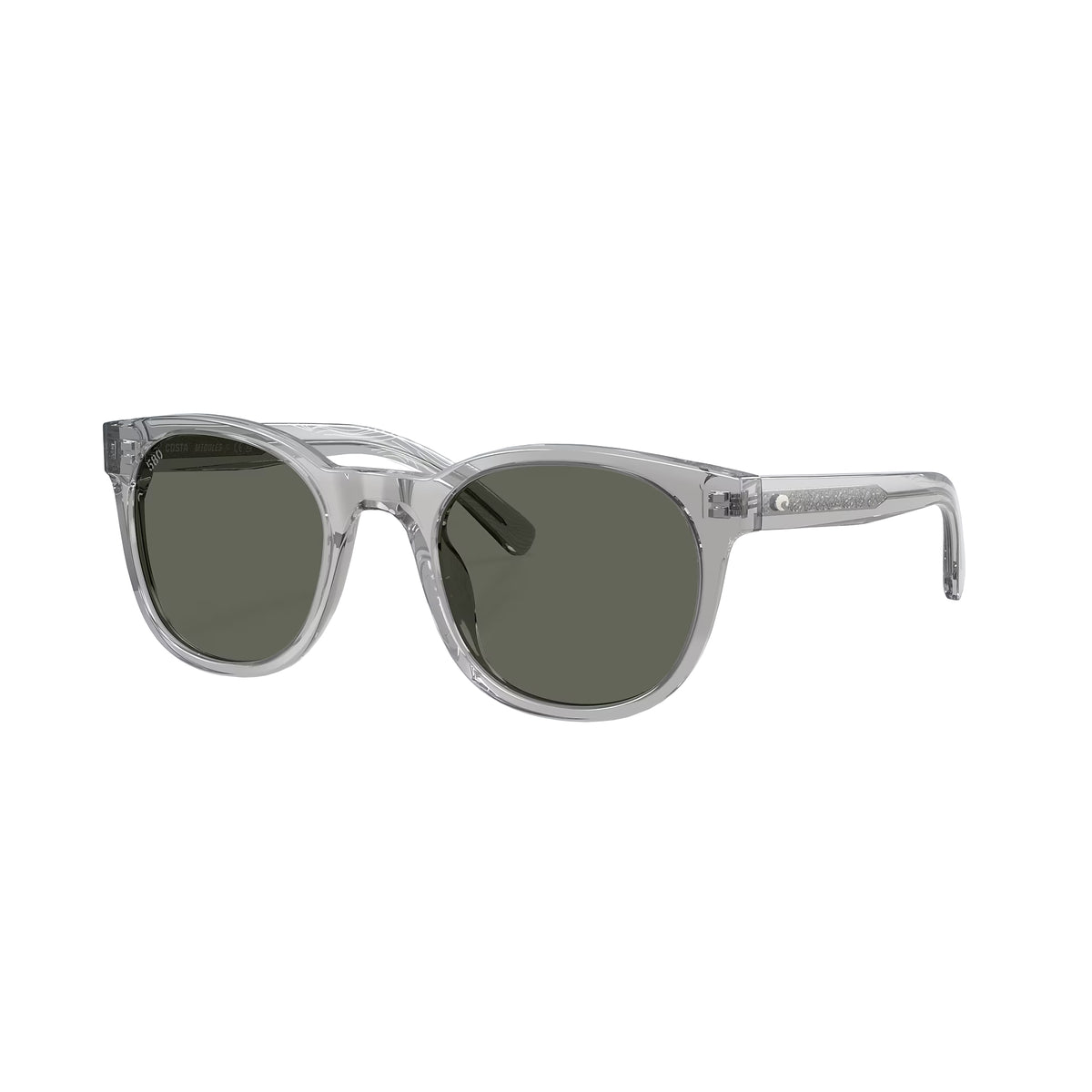 Costa Del Mar Middles Polarized Sunglasses Gray Crystal Gray 580G