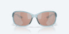 Costa Del Mar Seadrift Polarized Sunglasses TranslucentSiltBlue CopperSilverMirror 580P