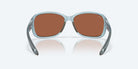 Costa Del Mar Seadrift Polarized Sunglasses TranslucentSiltBlue CopperSilverMirror 580P