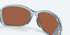 Costa Del Mar Seadrift Polarized Sunglasses TranslucentSiltBlue CopperSilverMirror 580P