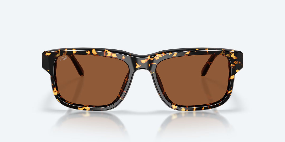 Costa Del Mar ShipWrecks Polarized Sunglasses  Tortoise Copper 580MG